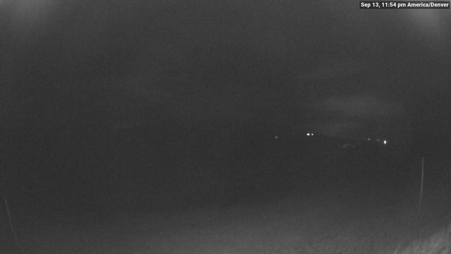 Vail The Back Bowls snow cam captured at 13 September 2026 at 11:55 pm GMT-6