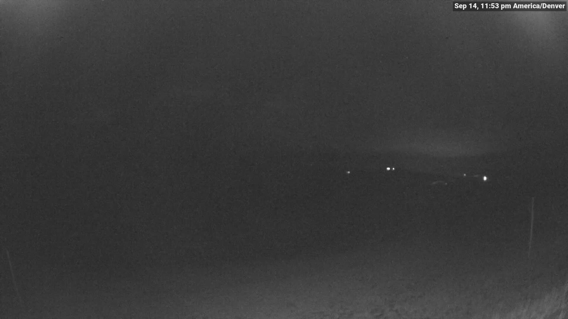 Vail The Back Bowls snow cam captured at 14 September 2026 at 11:54 pm GMT-6