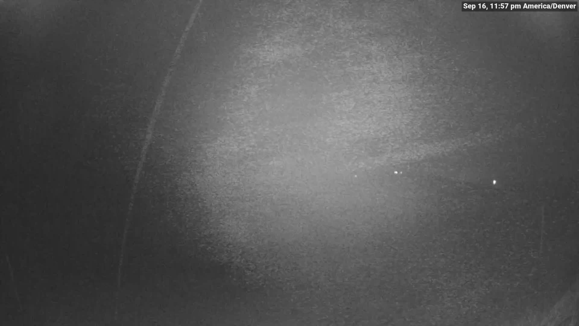 Vail The Back Bowls snow cam captured at 16 September 2026 at 11:57 pm GMT-6