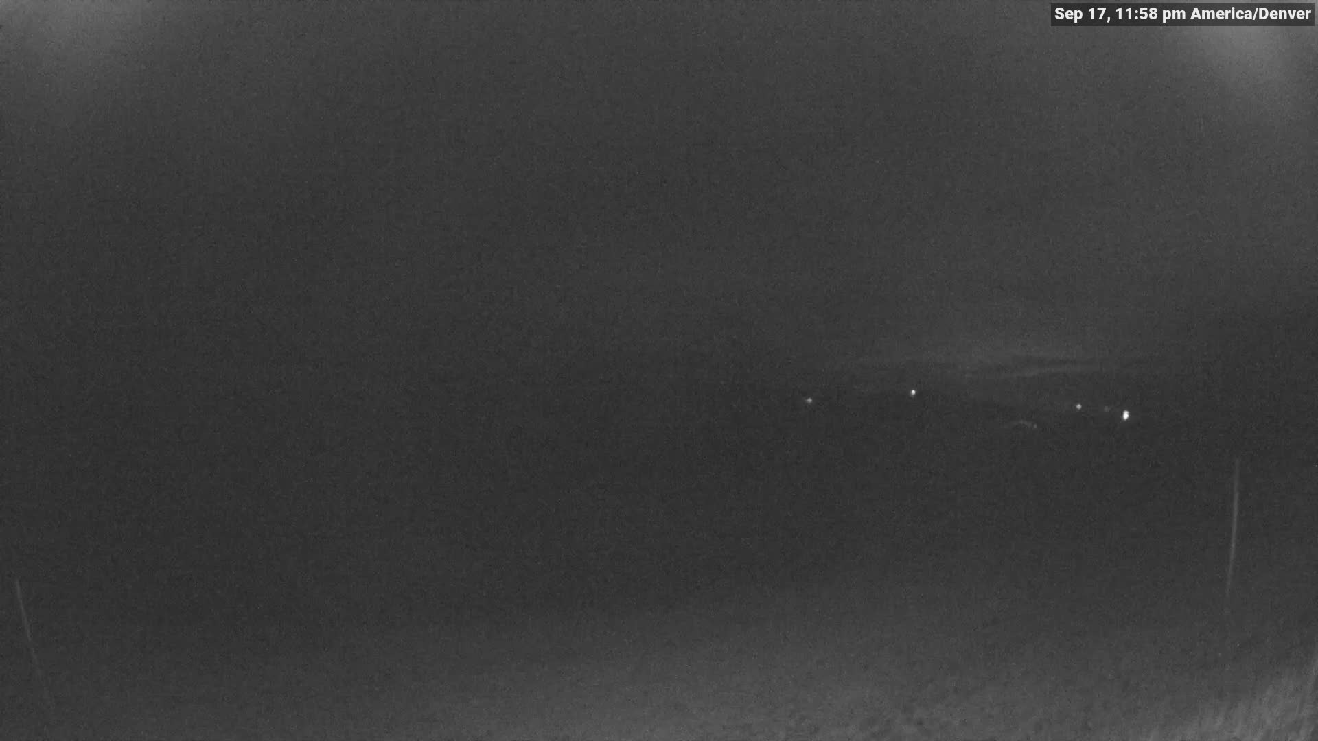 Vail The Back Bowls snow cam captured at 17 September 2026 at 11:59 pm GMT-6