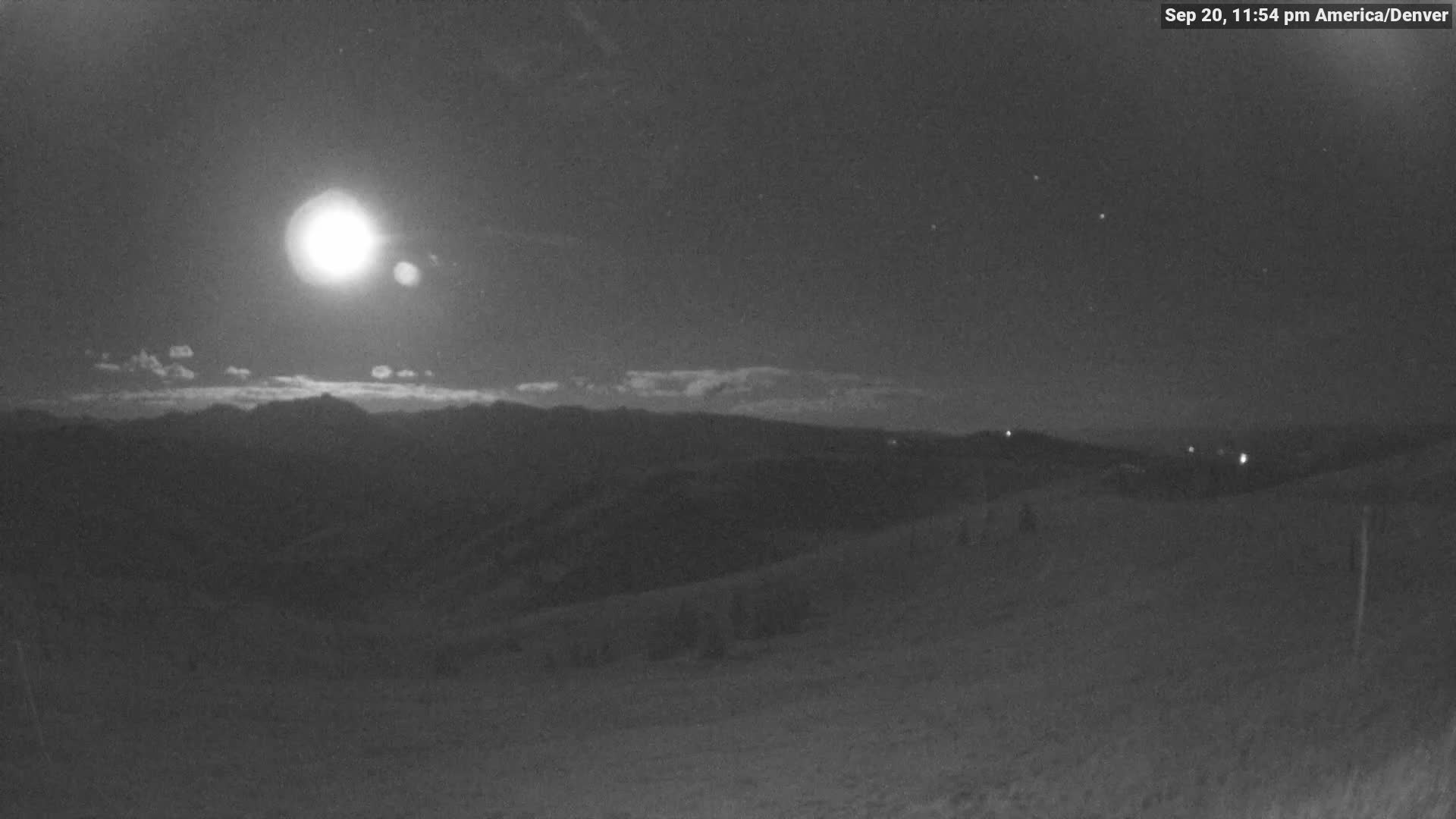 Vail The Back Bowls snow cam captured at 20 September 2026 at 11:56 pm GMT-6