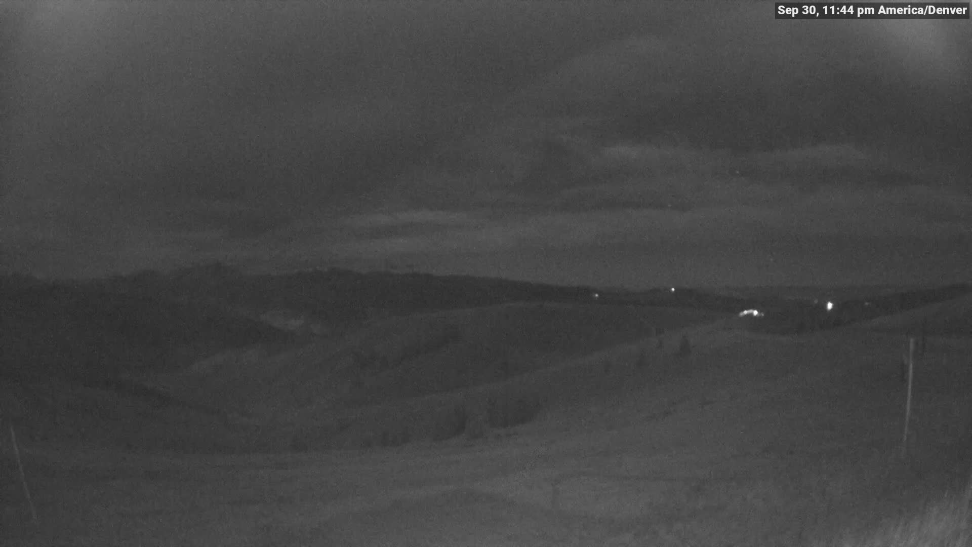 Vail The Back Bowls snow cam captured at 30 September 2026 at 11:45 pm GMT-6