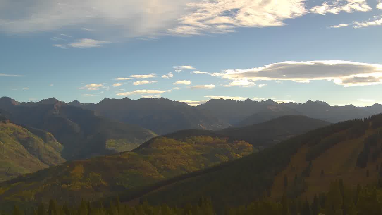 Vail Gore Range snow cam captured at 15 September 2026 at 8:20 am GMT-6
