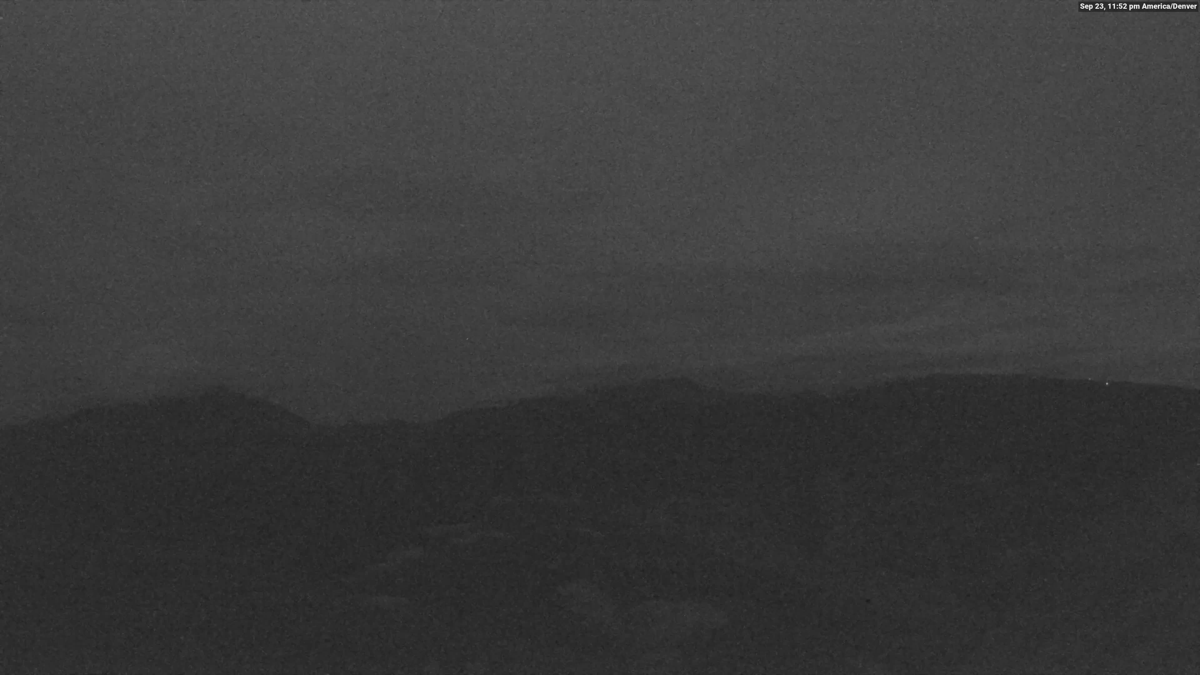 Vail Eagle's Nest snow cam captured at 23 September 2026 at 11:53 pm GMT-6