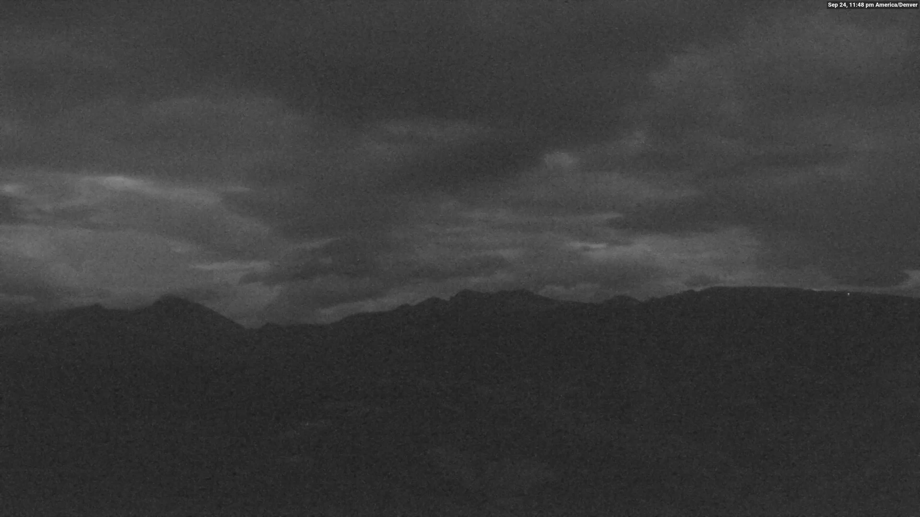 Vail Eagle's Nest snow cam captured at 24 September 2026 at 11:50 pm GMT-6