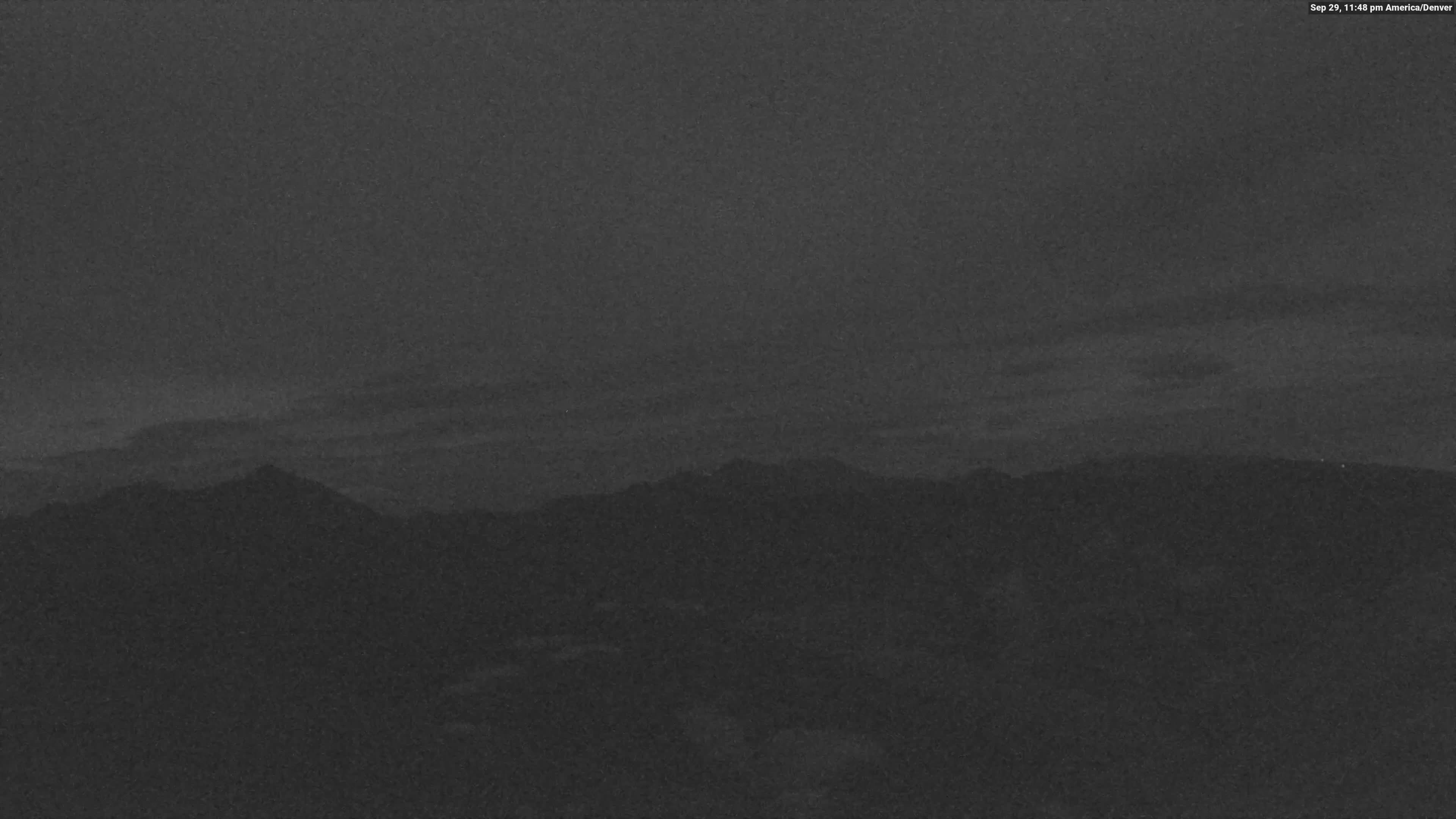 Vail Eagle's Nest snow cam captured at 29 September 2026 at 11:49 pm GMT-6