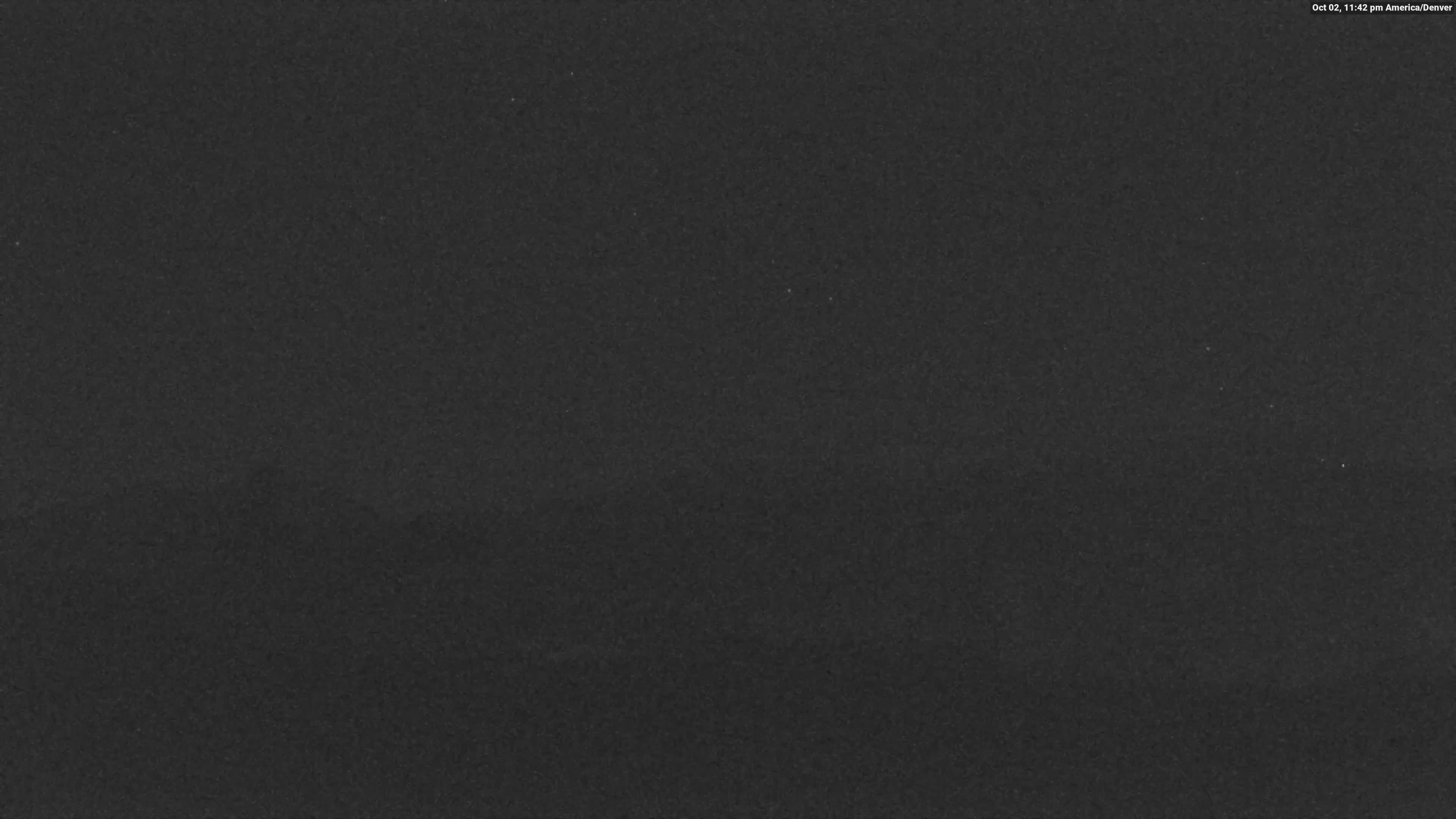 Vail Eagle's Nest snow cam captured at 2 October 2026 at 11:43 pm GMT-6