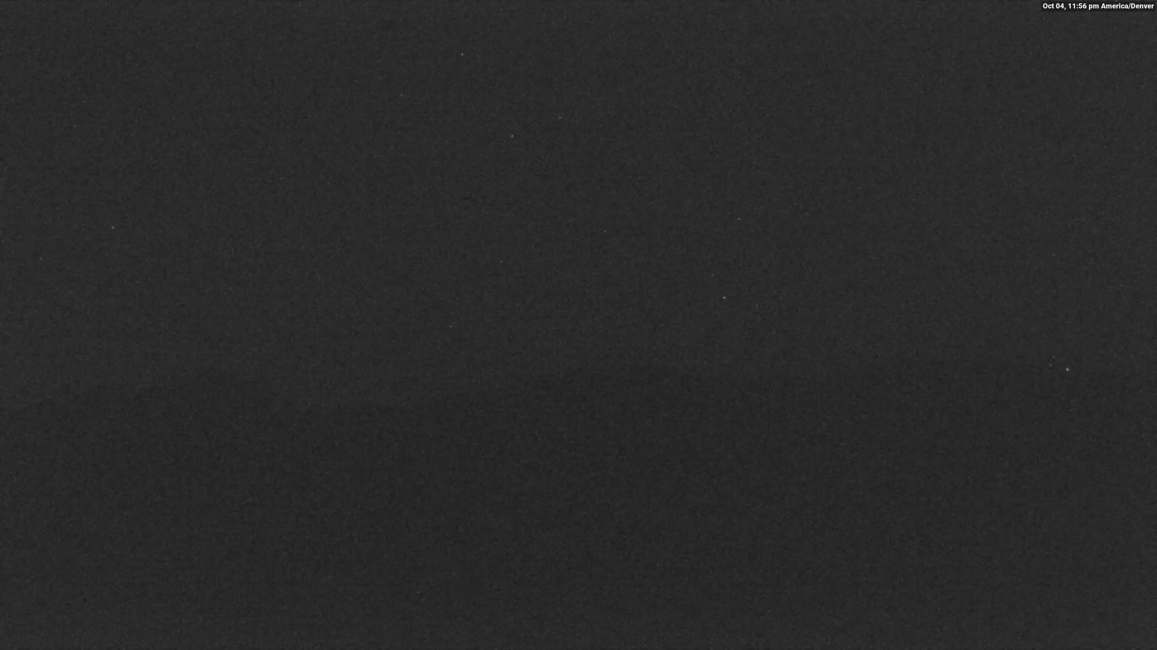 Vail Eagle's Nest snow cam captured at 4 October 2026 at 11:58 pm GMT-6