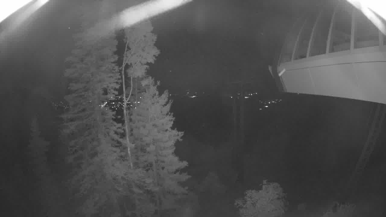 Park City Top of Orange Bubble snow cam captured at 14 September 2026 at 11:51 pm GMT-6