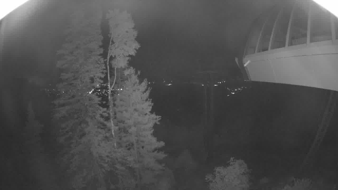 Park City Top of Orange Bubble snow cam captured at 18 September 2026 at 11:59 pm GMT-6