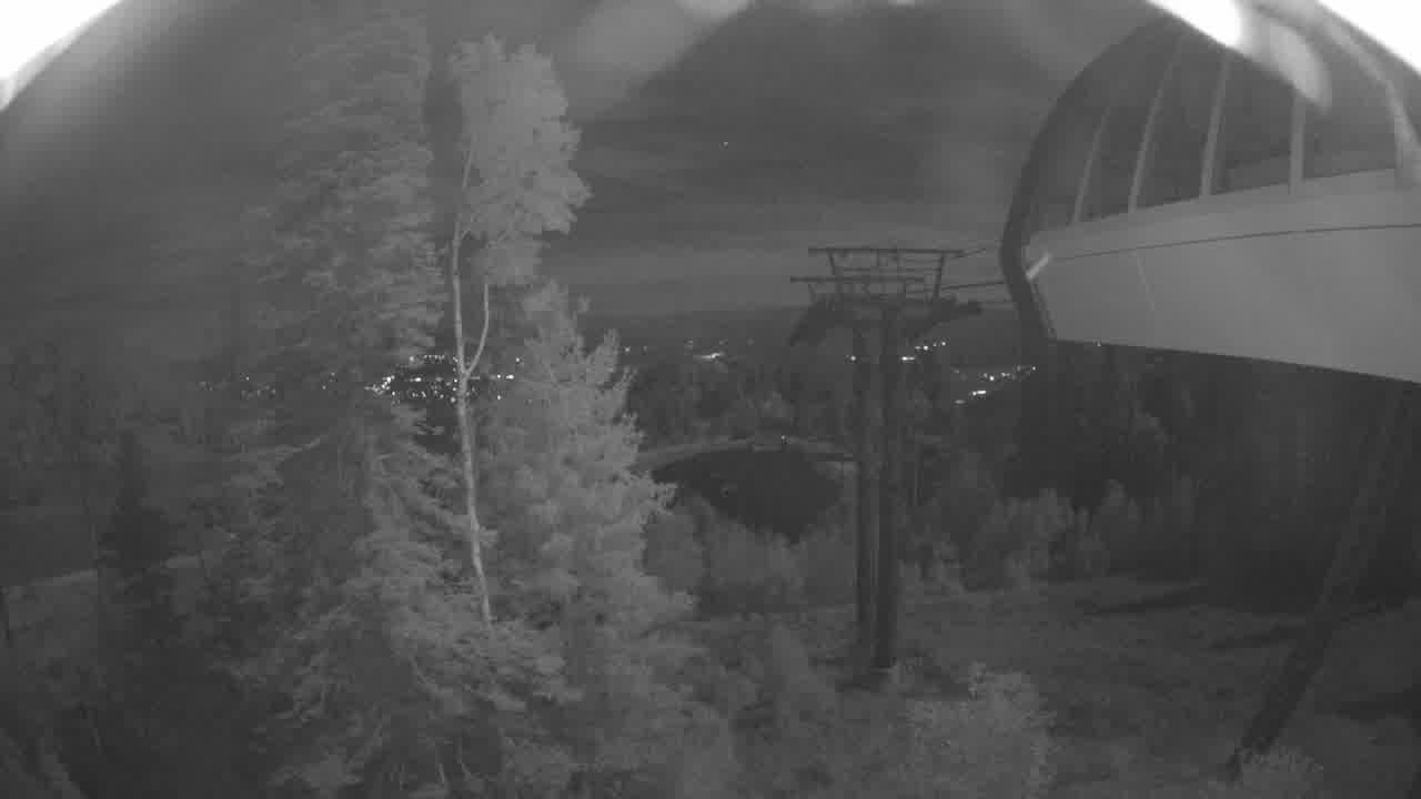 Park City Top of Orange Bubble snow cam captured at 24 September 2026 at 11:57 pm GMT-6