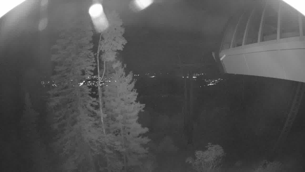 Park City Top of Orange Bubble snow cam captured at 5 October 2026 at 8:52 pm GMT-6