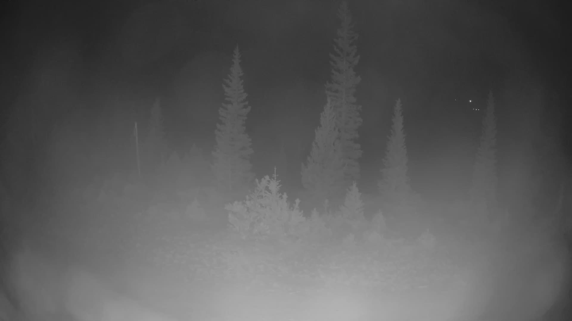 Breckenridge Peak 8 from Peak 9 snow cam captured at 13 September 2026 at 11:52 pm GMT-6