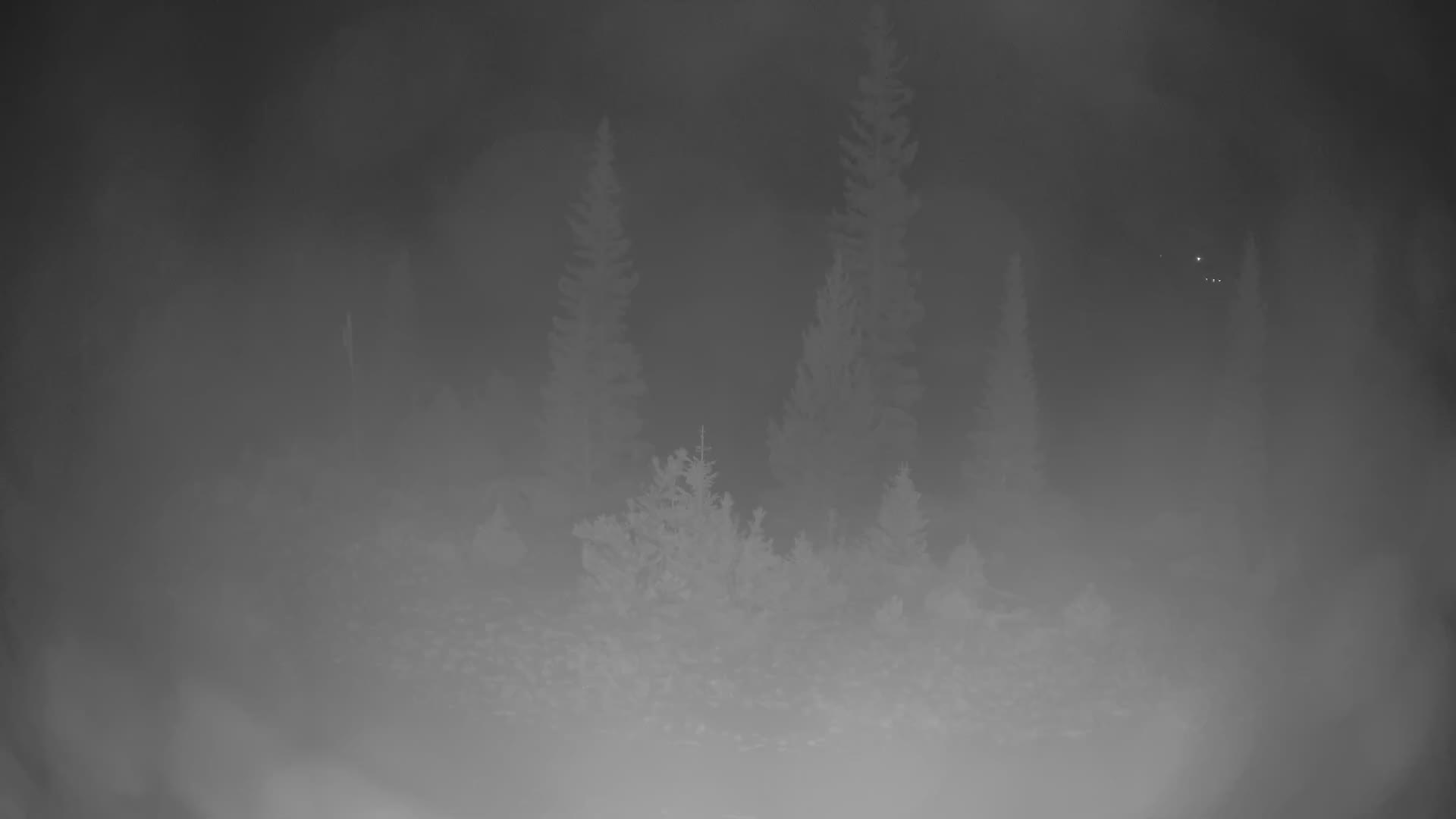 Breckenridge Peak 8 from Peak 9 snow cam captured at 17 September 2026 at 11:52 pm GMT-6