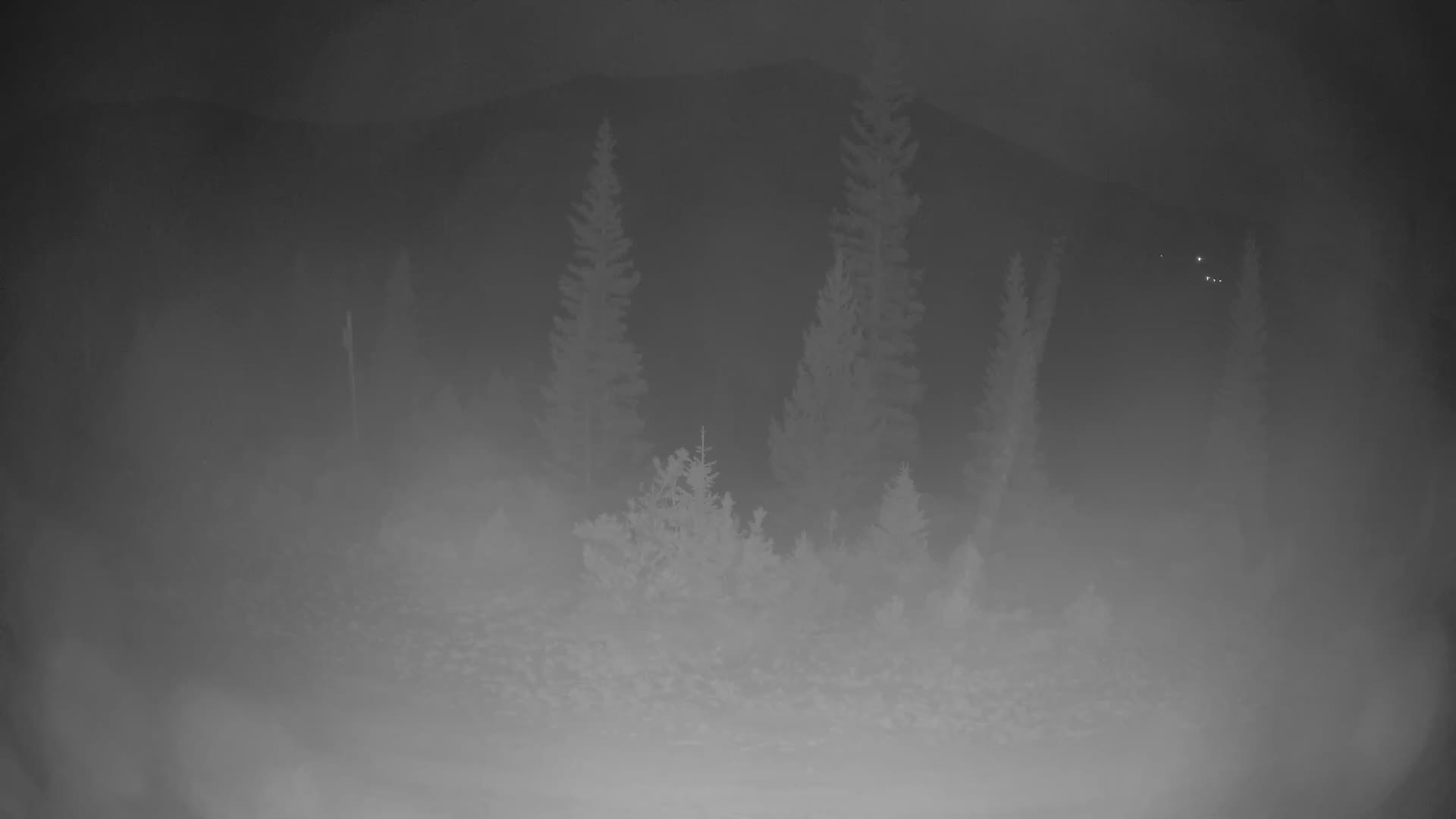 Breckenridge Peak 8 from Peak 9 snow cam captured at 23 September 2026 at 11:59 pm GMT-6