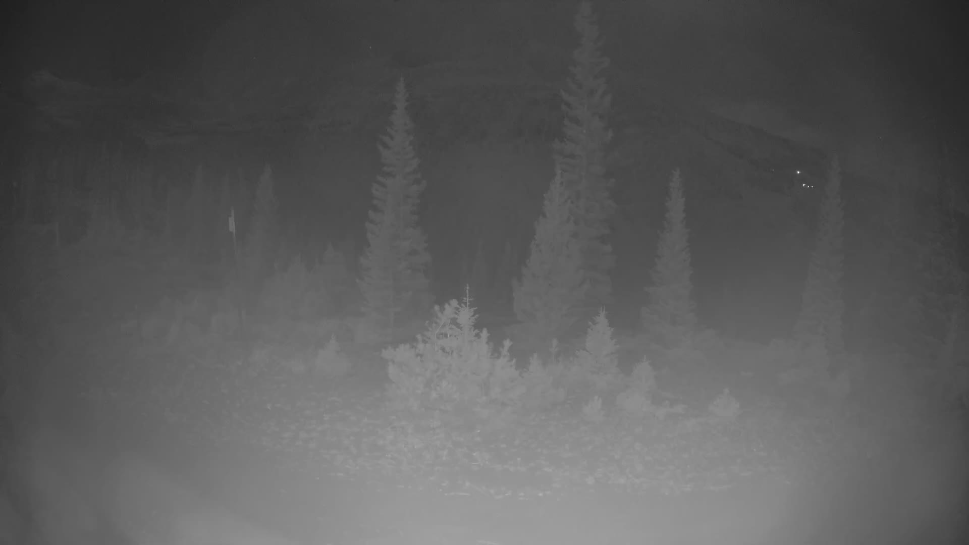 Breckenridge Peak 8 from Peak 9 snow cam captured at 25 September 2026 at 11:51 pm GMT-6
