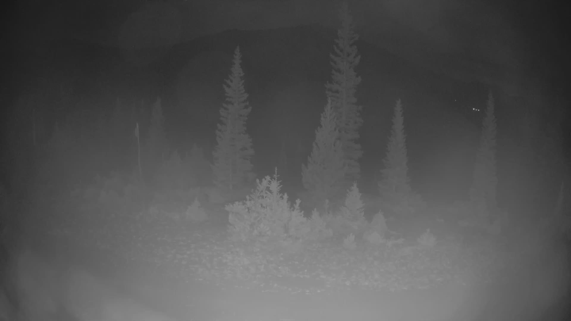 Breckenridge Peak 8 from Peak 9 snow cam captured at 30 September 2026 at 11:48 pm GMT-6