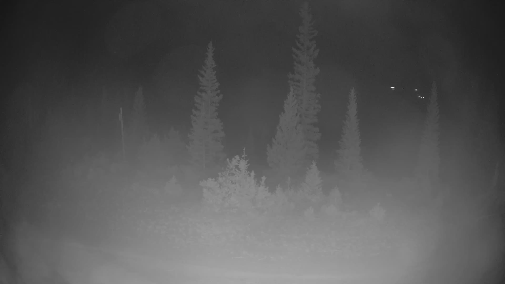 Breckenridge Peak 8 from Peak 9 snow cam captured at 3 October 2026 at 11:50 pm GMT-6