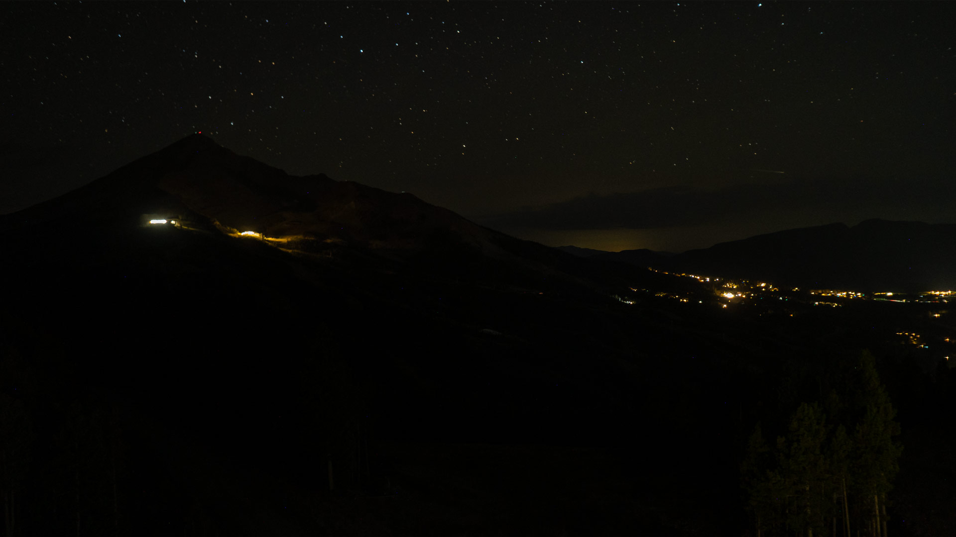 Big Sky Andesite Camera snow cam captured at 16 September 2026 at 11:39 pm GMT-6