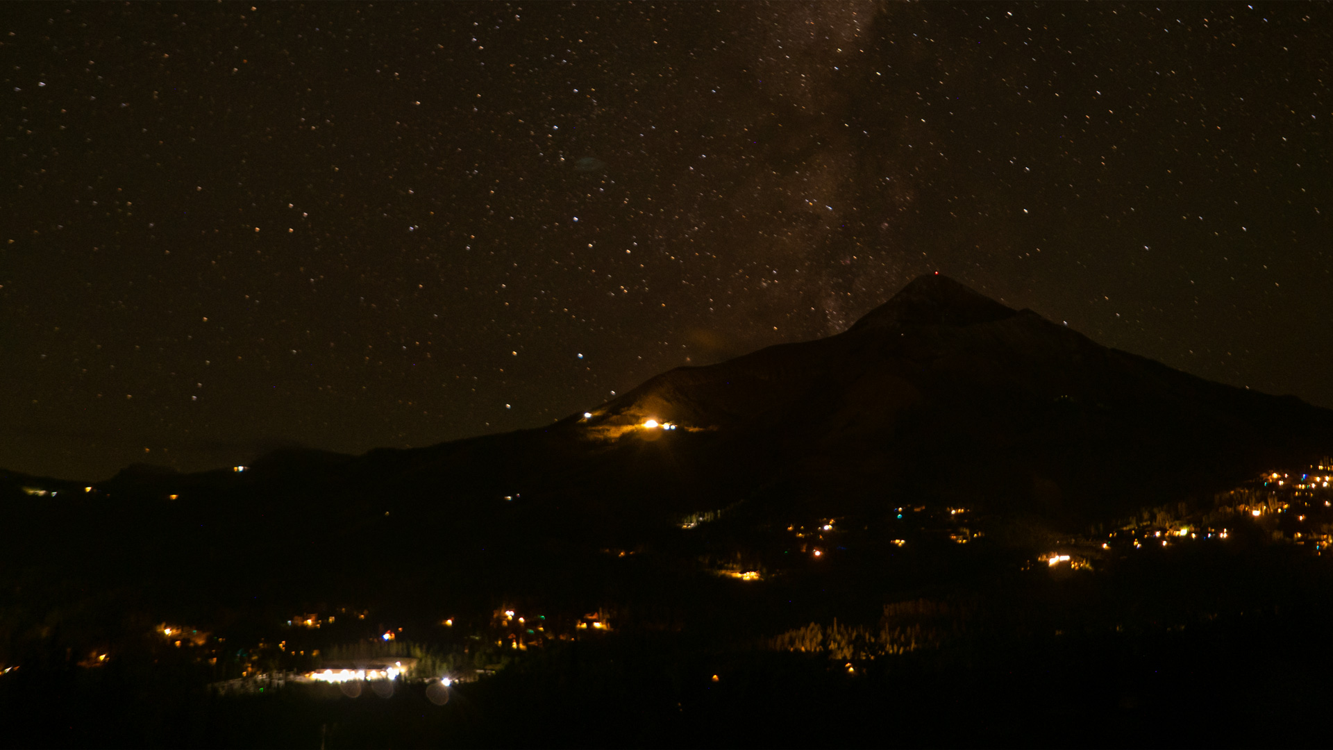 Big Sky Cascade Camera snow cam captured at 14 September 2026 at 11:57 pm GMT-6