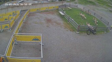 Serfaus-Fiss-Ladis Waldbahn Valley Station snow cam captured at 5 October 2026 at 5:08 pm GMT+2