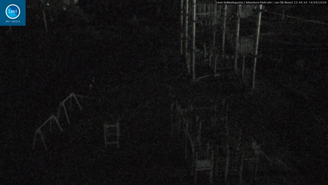 Levi Activity Park snow cam captured at 14 September 2026 at 11:50 pm GMT+3