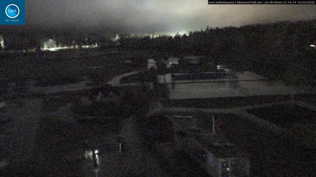 Levi Activity Park snow cam captured at 16 September 2026 at 11:54 pm GMT+3