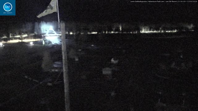 Levi Activity Park snow cam captured at 17 September 2026 at 11:56 pm GMT+3