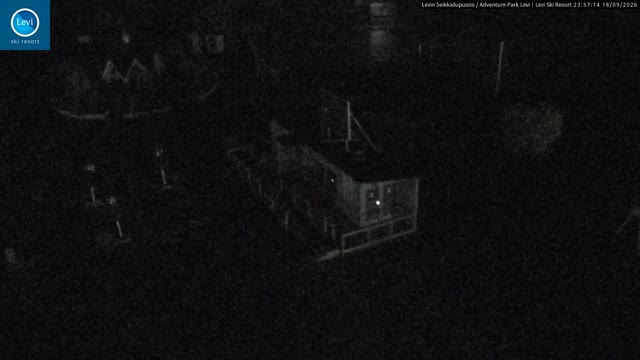 Levi Activity Park snow cam captured at 18 September 2026 at 11:57 pm GMT+3