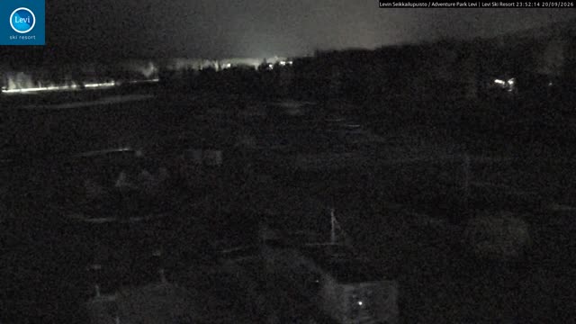 Levi Activity Park snow cam captured at 20 September 2026 at 11:52 pm GMT+3