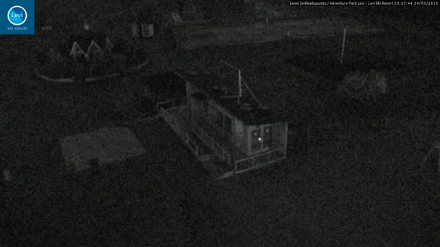 Levi Activity Park snow cam captured at 24 September 2026 at 11:58 pm GMT+3