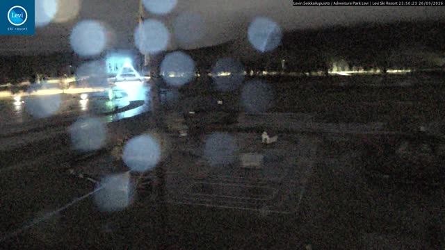 Levi Activity Park snow cam captured at 26 September 2026 at 11:50 pm GMT+3