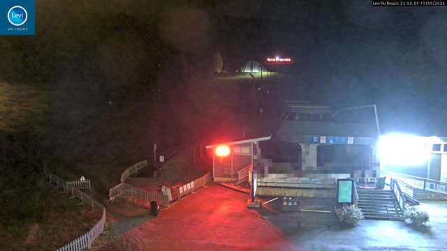 Levi Gondola Lower Station snow cam captured at 17 September 2026 at 11:56 pm GMT+3