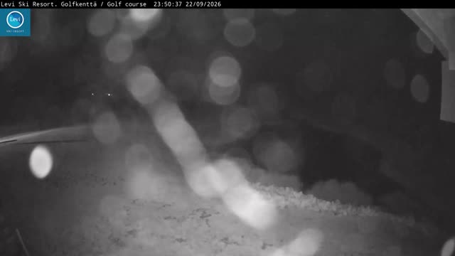Levi Golf Course snow cam captured at 22 September 2026 at 11:50 pm GMT+3