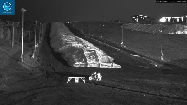 Levi Levi Glacier Express snow cam captured at 20 September 2026 at 11:52 pm GMT+3
