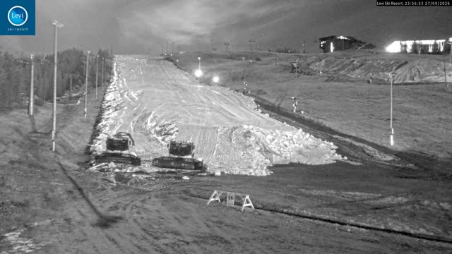 Levi Levi Glacier Express snow cam captured at 27 September 2026 at 11:57 pm GMT+3