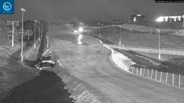 Levi Levi Glacier Express snow cam captured at 6 October 2026 at 5:36 am GMT+3