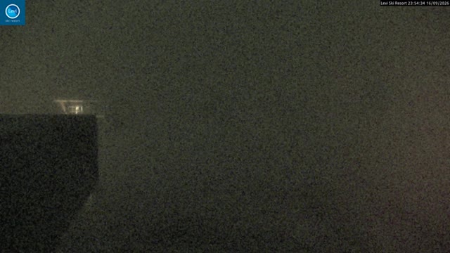 Levi Levi Summit snow cam captured at 16 September 2026 at 11:54 pm GMT+3