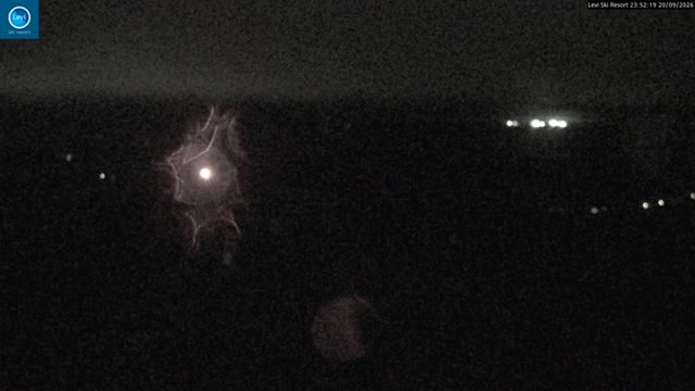 Levi Levi Summit snow cam captured at 20 September 2026 at 11:52 pm GMT+3