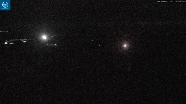 Levi Levi Summit snow cam captured at 21 September 2026 at 11:53 pm GMT+3