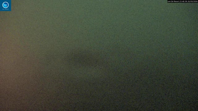 Levi Levi Summit snow cam captured at 26 September 2026 at 11:49 pm GMT+3