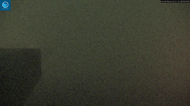 Levi Levi Summit snow cam captured at 28 September 2026 at 11:52 pm GMT+3