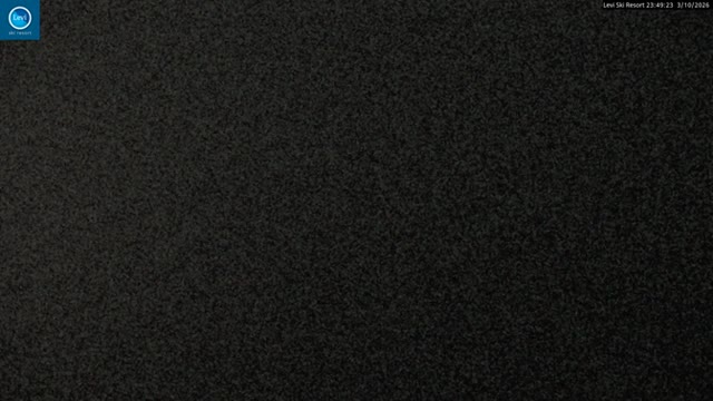 Levi Levi Summit snow cam captured at 3 October 2026 at 11:49 pm GMT+3