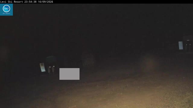 Levi Lifts 13/14 snow cam captured at 16 September 2026 at 11:54 pm GMT+3