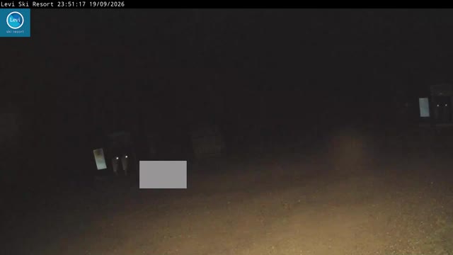 Levi Lifts 13/14 snow cam captured at 19 September 2026 at 11:51 pm GMT+3