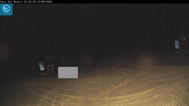 Levi Lifts 13/14 snow cam captured at 23 September 2026 at 11:54 pm GMT+3