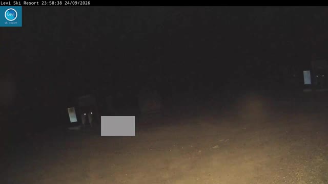 Levi Lifts 13/14 snow cam captured at 24 September 2026 at 11:59 pm GMT+3