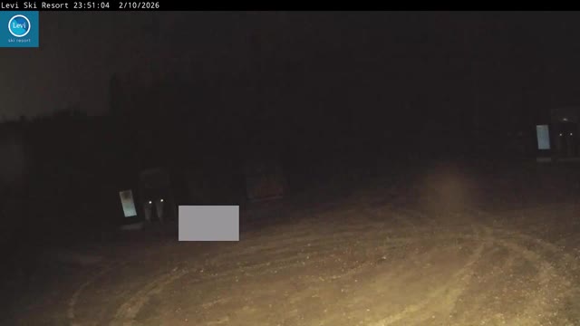 Levi Lifts 13/14 snow cam captured at 2 October 2026 at 11:51 pm GMT+3