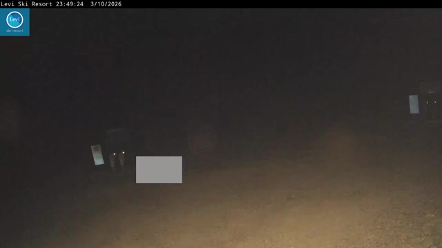 Levi Lifts 13/14 snow cam captured at 3 October 2026 at 11:49 pm GMT+3