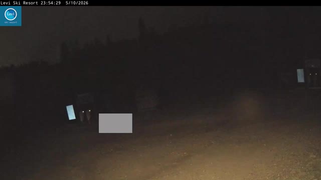Levi Lifts 13/14 snow cam captured at 5 October 2026 at 11:54 pm GMT+3